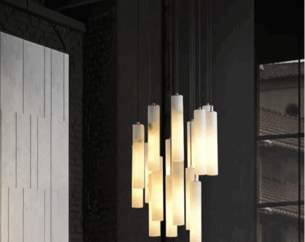 Serville natural marble Pendant Lights